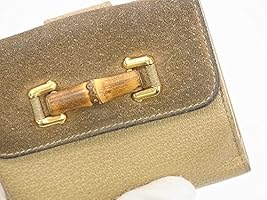 GUCCI グッチ 二つ折り財布 スエード レザー Gロゴ金具 希少ヴィンテージ Amazon | [グッチ] GUCCI 二つ折り財布 スエード×レザー X10244